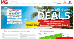 Desktop Screenshot of mengelers.nl